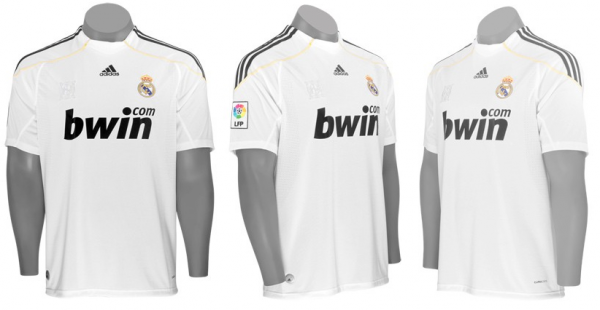 Camisa Oficial Real Madri (Mod. 2010)
